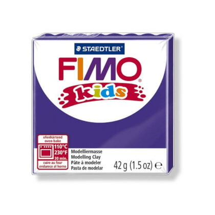 Fimo klei Kids paars lila 6 Lottes Place