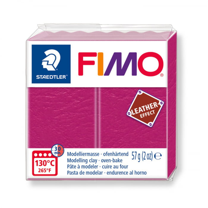 Fimo klei leather effect bes berry 229 Lottes Place
