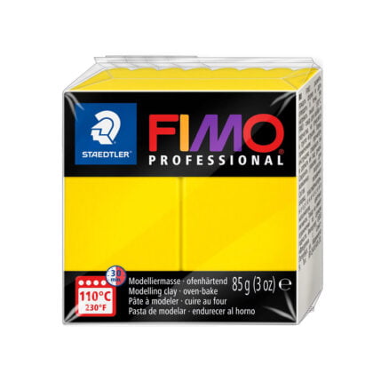Fimo klei professional primair geel true yellow 100 Lottes Place