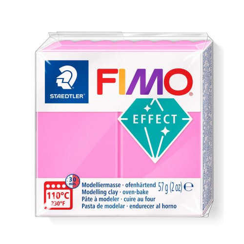 Fimo effect neon fuchsia roze 201 Lottes Place