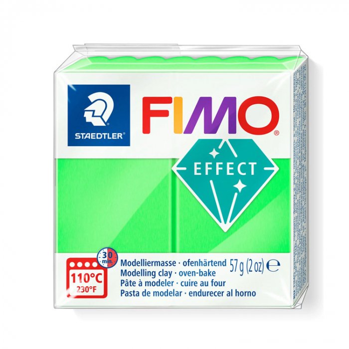 Fimo effect neon groen 501 Lottes Place