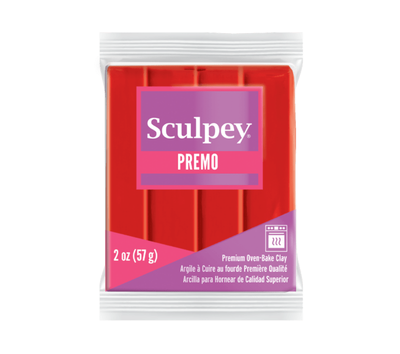 Sculpey premo cadmium red hue